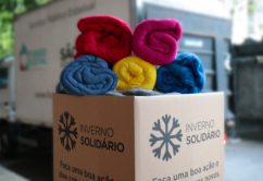 Fundo Social de São Paulo recebe cobertores novos para Campanha Inverno Solidário 2021