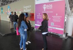 Fundo Social divulga programa “SOS Mulher” nas estações da CPTM