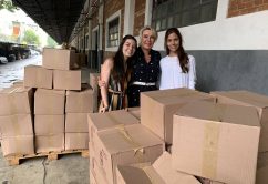 Fussp recebe mais de mil cestas  para Campanha de Natal 2019