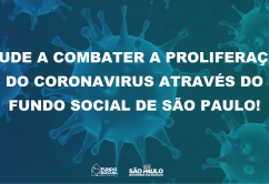 Fundo Social de SP recebe doações para combater Coronavírus
