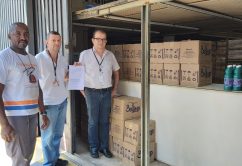 Fundo Social faz doação de água sanitária para higienização do hospital de campanha do Anhembi