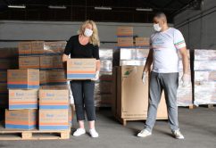 Fundo Social de SP realiza entrega de mais de 13 mil cestas básicas e 70 mil sabonetes doados pela iniciativa privada