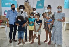 Governo de São Paulo entrega cestas básicas do Programa Alimento Solidário