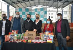 Doação de Cestas em Heliópolis