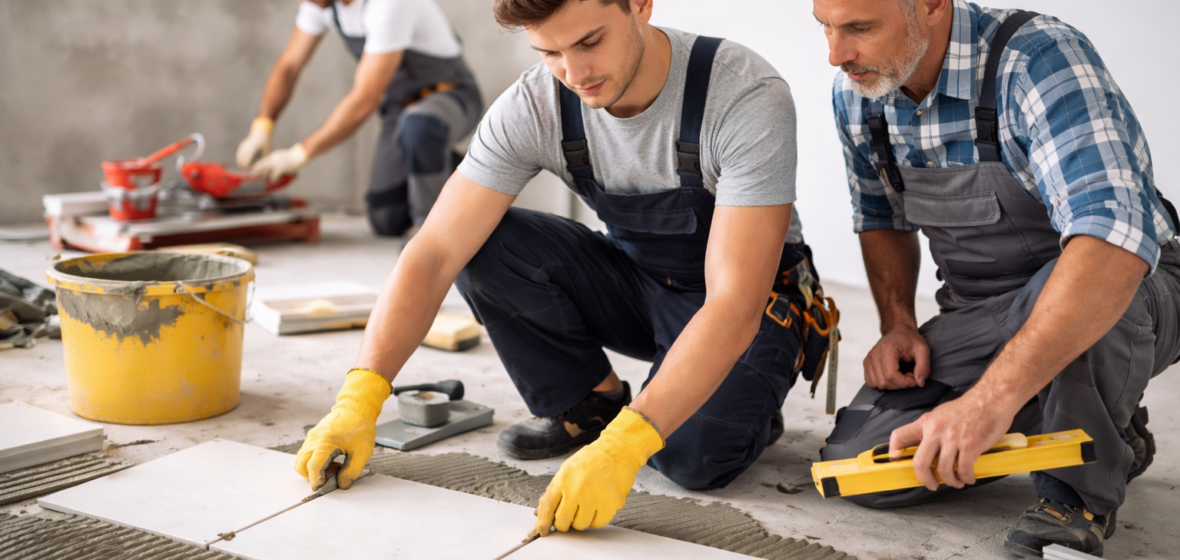 Colocação de Pisos e Revestimentos