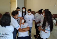 Iniciamos o curso de Depilação e Design de Sobrancelhas no Fundo Social de Itaoca-SP