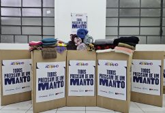 Campanha do Agasalho do Estado de SP arrecada 28 mil cobertores e cerca de R$ 1 milhão em pouco mais de um mês de ação solidária