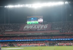 Campanha do Agasalho celebra um mês com ação no Estádio MorumBIS