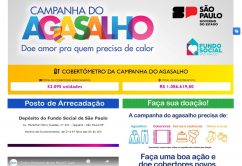 Fundo Social de São Paulo lança “Cobertômetro” para marcar dois meses da Campanha do Agasalho