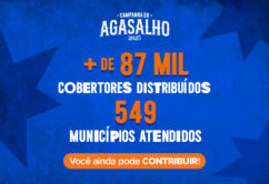 Campanha do Agasalho 2025: Fundo Social de São Paulo já beneficia quase 90 mil pessoas com entrega de cobertores