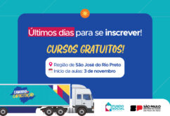 Últimos dias para se inscrever em cursos gratuitos do Caminho da Capacitação na região de São José do Rio Preto