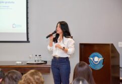 Cristiane Freitas destaca o programa Caminho da Capacitação em reunião com associações comerciais de São José do Rio Preto